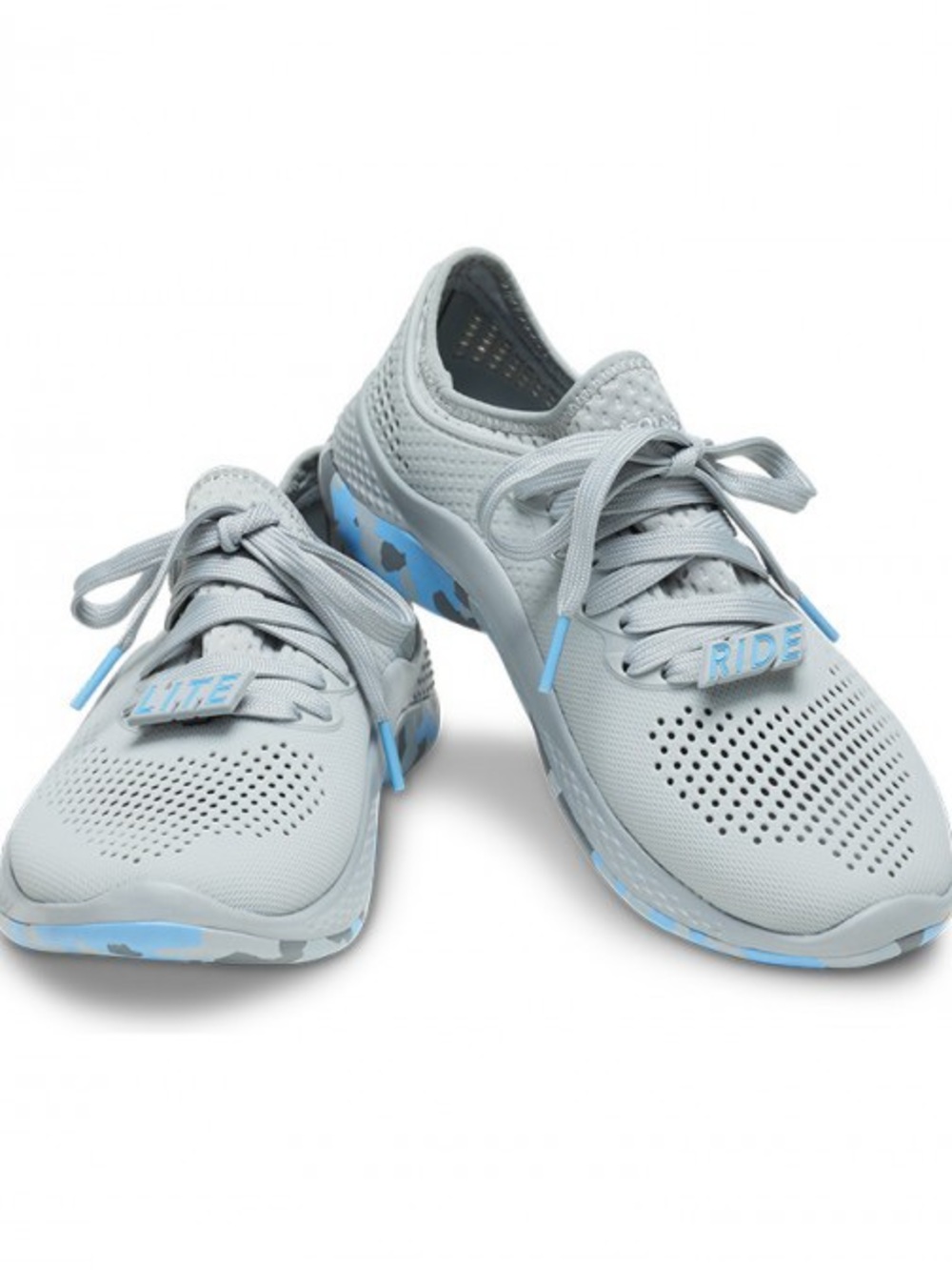 Crocs LiteRide 360 Marbled Pacer Lace-Up Shoes Size 10